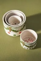 Festive Bistro Tile Measuring Cups, Set of 4