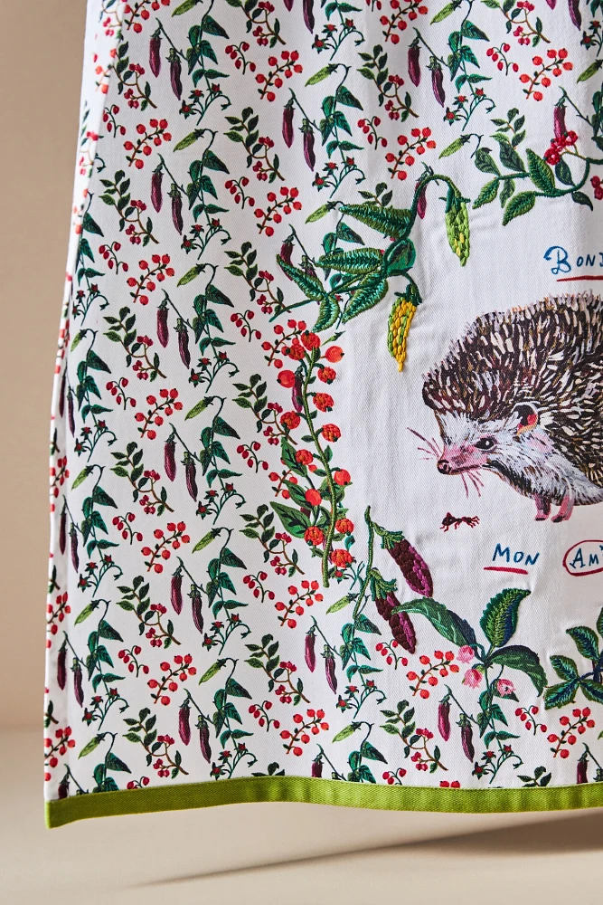 Nathalie Lete Hedgehog Dish Towel