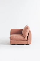 Arnaud Peony Beaufort Bouclé Modular One-Arm Chair