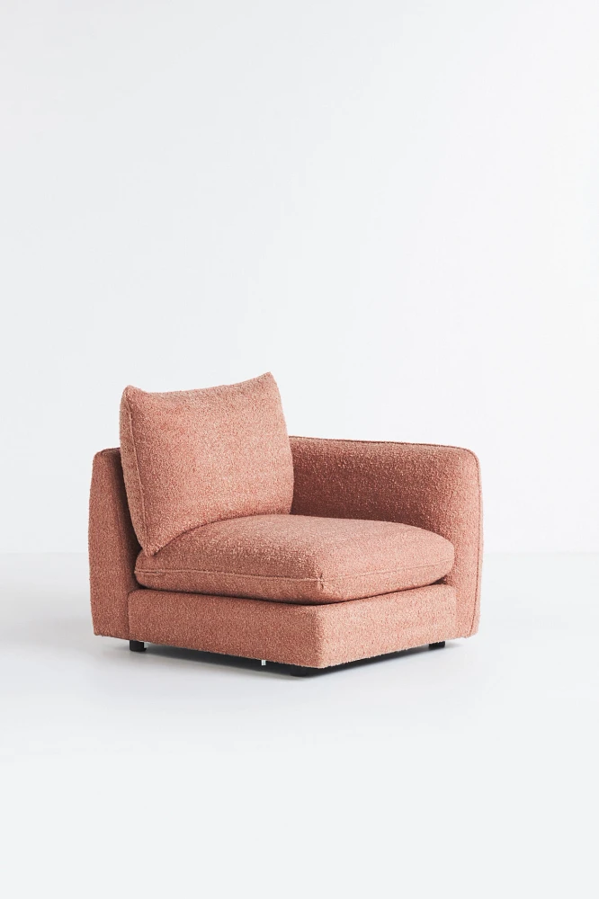 Arnaud Peony Beaufort Bouclé Modular One-Arm Chair