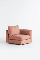 Arnaud Peony Beaufort Bouclé Modular One-Arm Chair