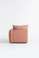 Arnaud Peony Beaufort Bouclé Modular One-Arm Chair