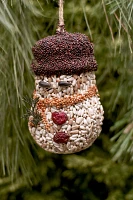 Bird Seed Festive Ornaments, Set of 3