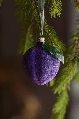 Sugarplum Glass Ornament
