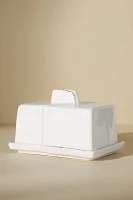 Vietri Lastra Butter Dish