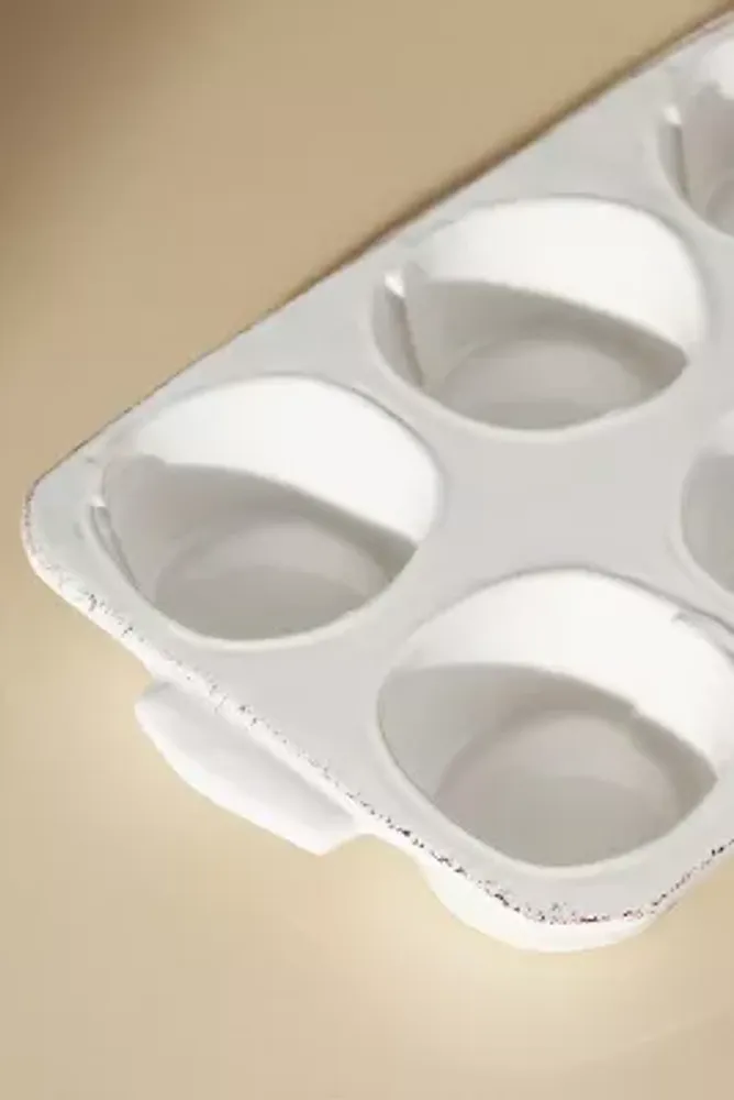 Vietri Lastra Muffin Tin