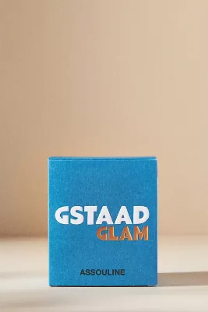 Assouline Gstaad Glam Boxed Candle