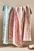 Lady Fringed Jacquard Dish Towels, Set of 3