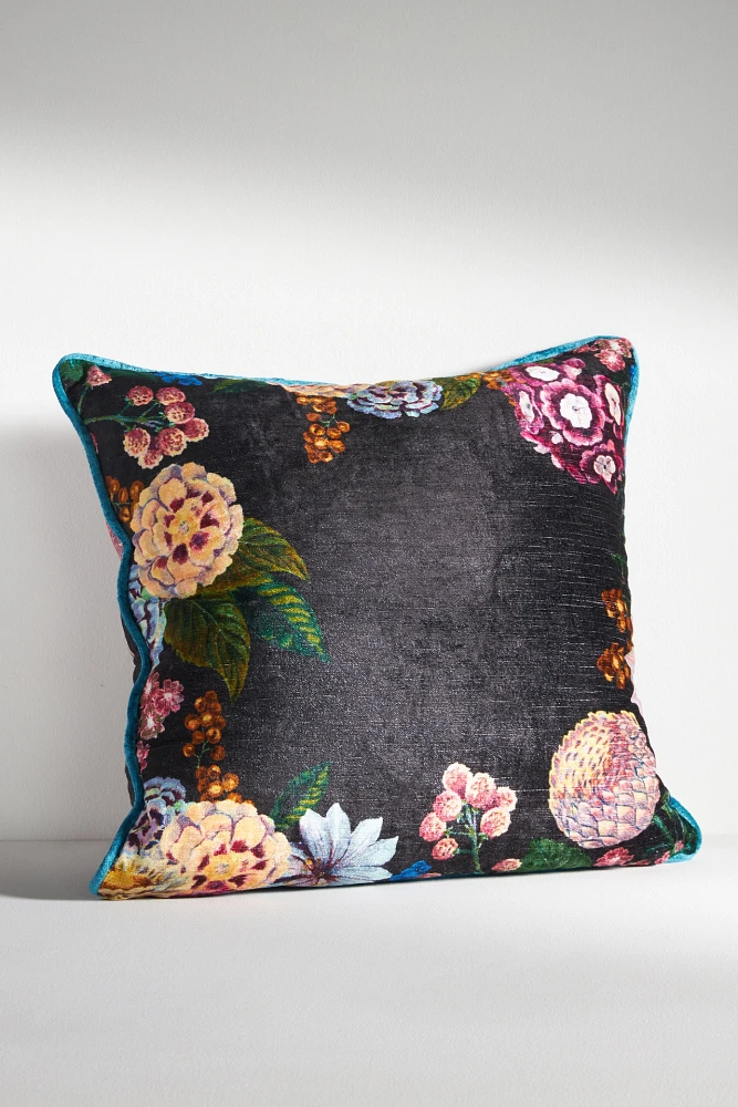 Jaya Floral Velvet Pillow