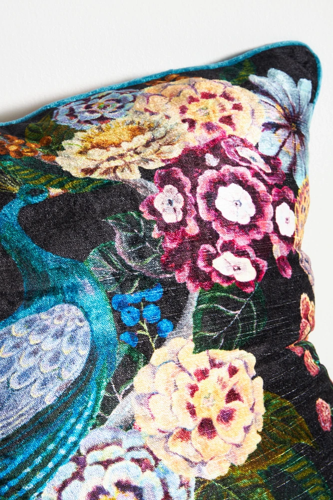 Jaya Floral Velvet Pillow