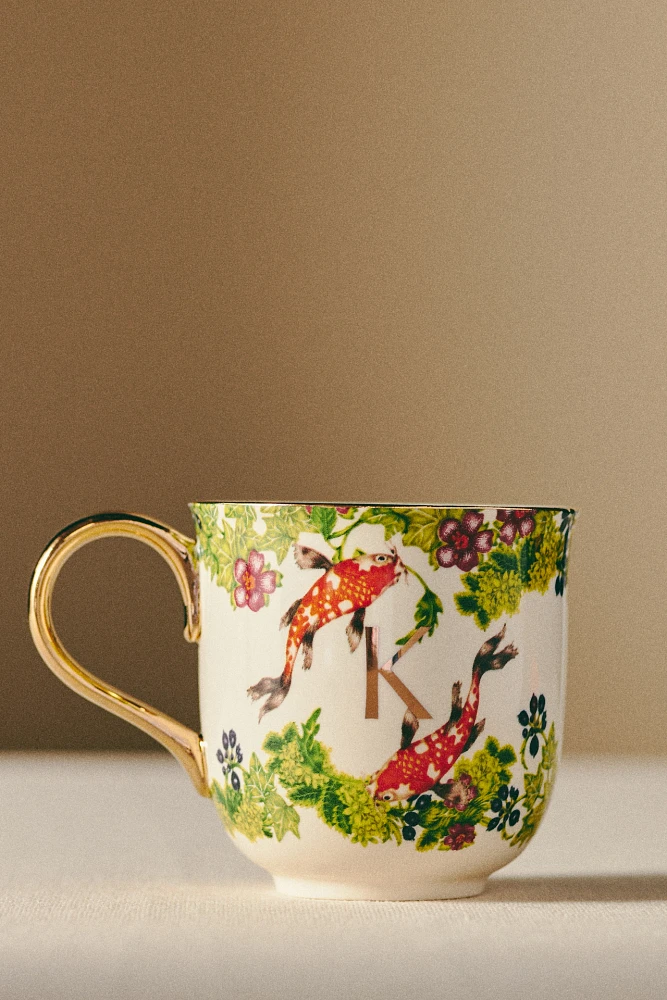 Lou Rota Nature Table Monogram Mug