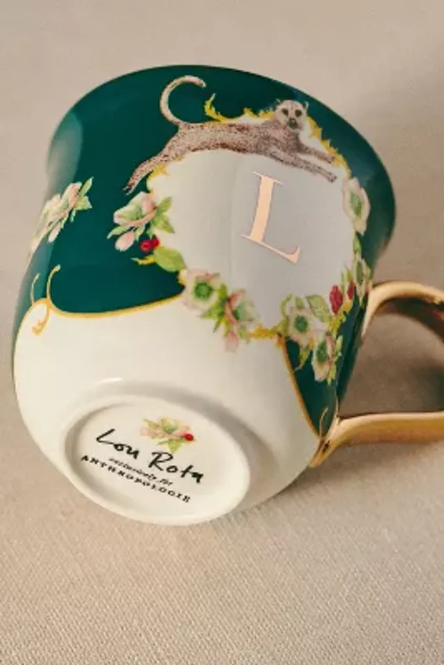 Lou Rota Nature Table Monogram Mug