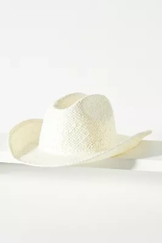 Emma Straw Rancher in White – Stitch And Feather