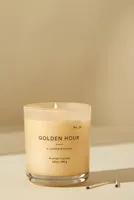 Nostalgia Floral "Golden Hour" Glass Candle