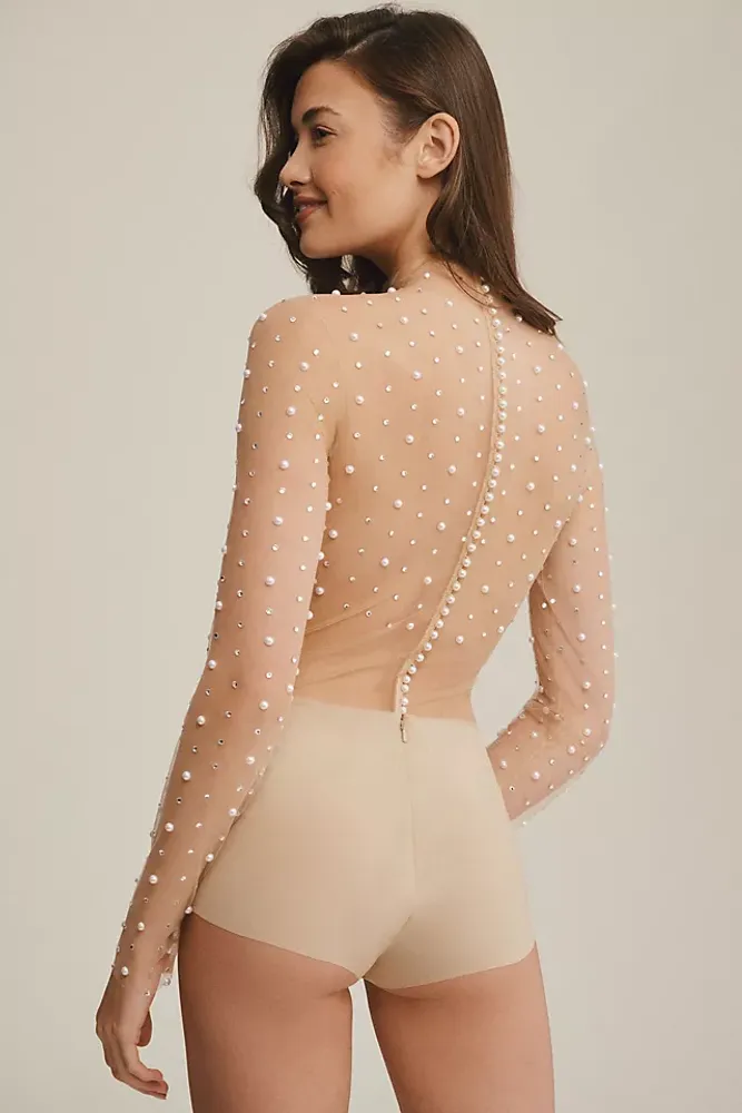 Watters Rosehip Pearl Bodysuit