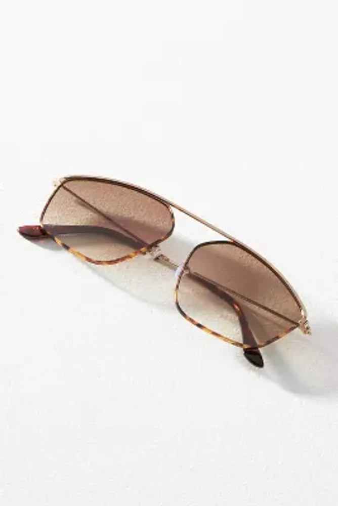 Ventura Oversized Aviator Sunglasses