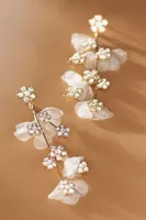 Twigs & Honey Crystal Blossom Stud Earrings