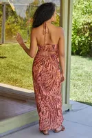 By Anthropologie Flirty Shine Maxi Dress