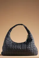 By Anthropologie Quilted Slouchy Shoulder Bag