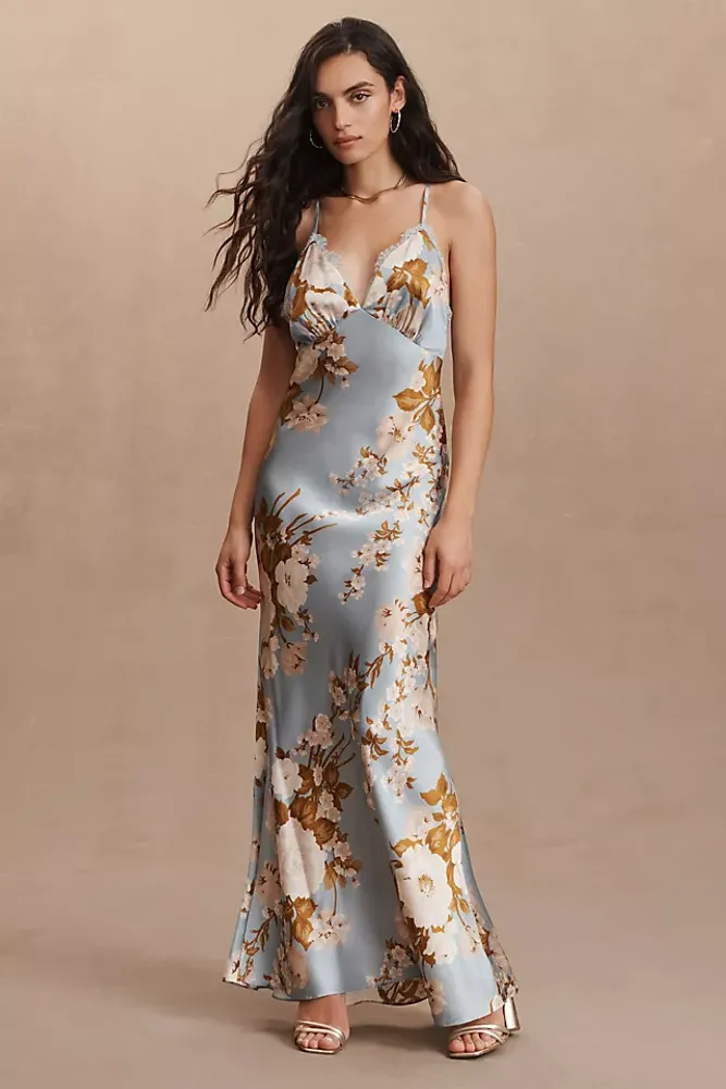 Reformation Maysen Silk Dress