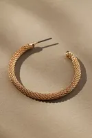 Chainmaille Hoop Earrings