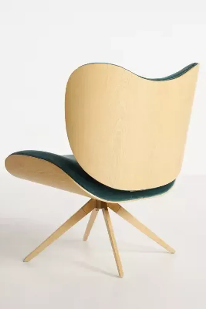 Velvet Margot Swivel Chair