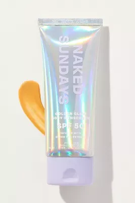 Naked Sundays SPF50 Golden Glow Body Sunscreen