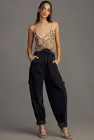 By Anthropologie Embellished Shine Cami