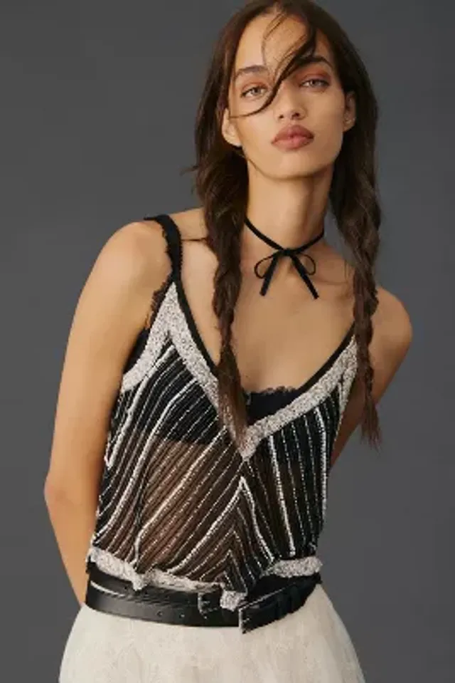 By Anthropologie Embellished Cami