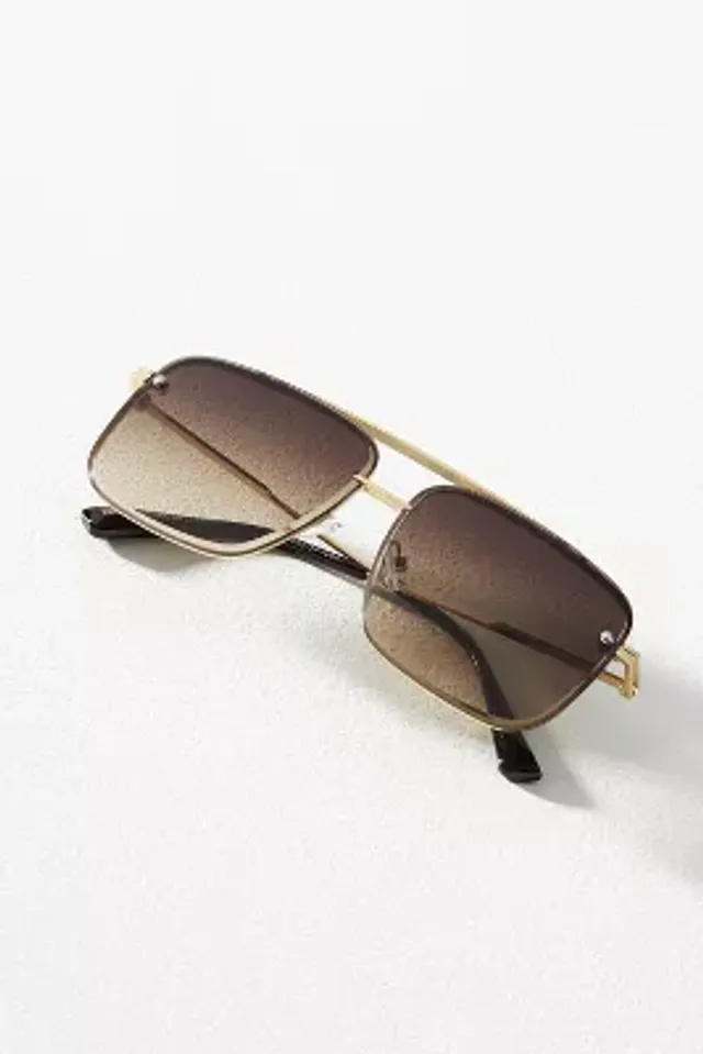 Authentic Louis Vuitton Mens Aviator Attitude Sunglasses Z0259U