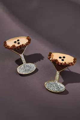 BaubleBar Espresso Martini Earrings