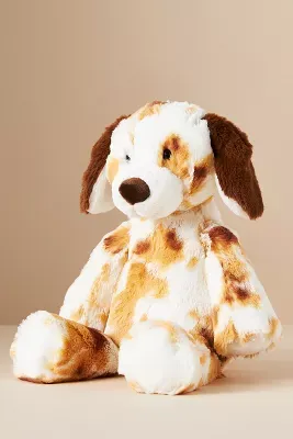 Marshmallow S'mores Puppy Stuffed Animal