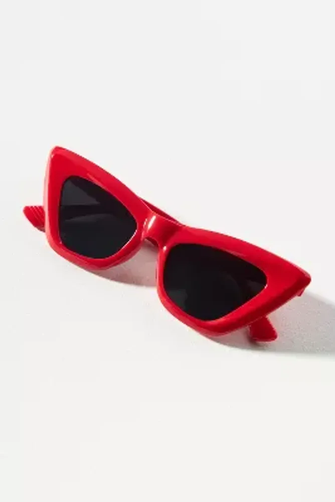 Chunky Cat-Eye Sunglasses