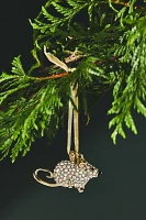 Joanna Buchanan Pavé Crystal Field Mouse Ornament