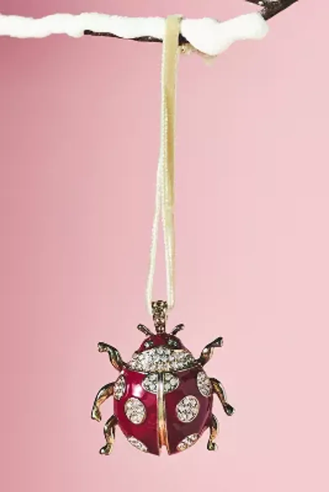 Joanna Buchanan Pavé Crystal Ladybug Ornament