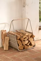 Wicker Log Holder