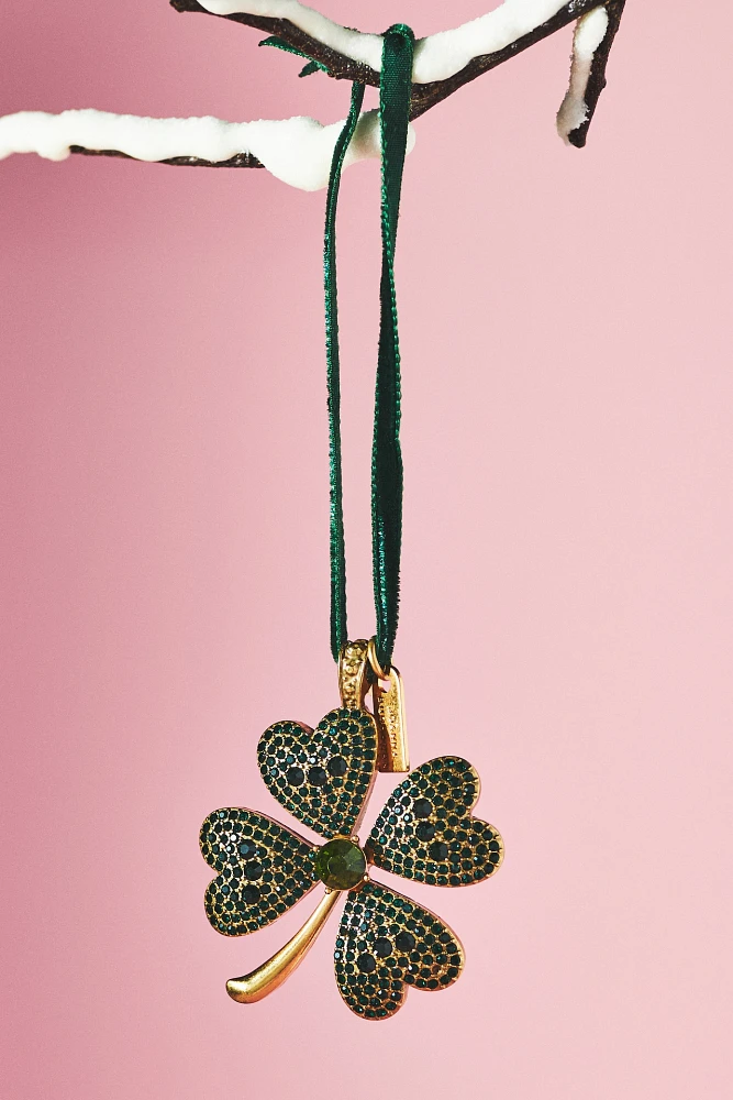 Joanna Buchanan Pavé Four Leaf Clover Ornament