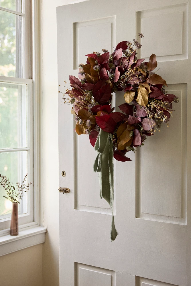 Autumn Forest Preserved Wreath