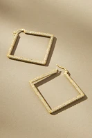 Uncommon James Girl Boss 2.0 Geometric Hoop Earrings