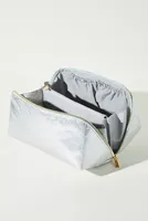 Crinkle Metallic Cosmetic Bag