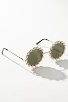 Lele Sadoughi Elton Pearl Sunglasses