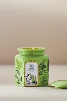 Apothecary 18 Fresh Fern Moss Ceramic Jar Candle