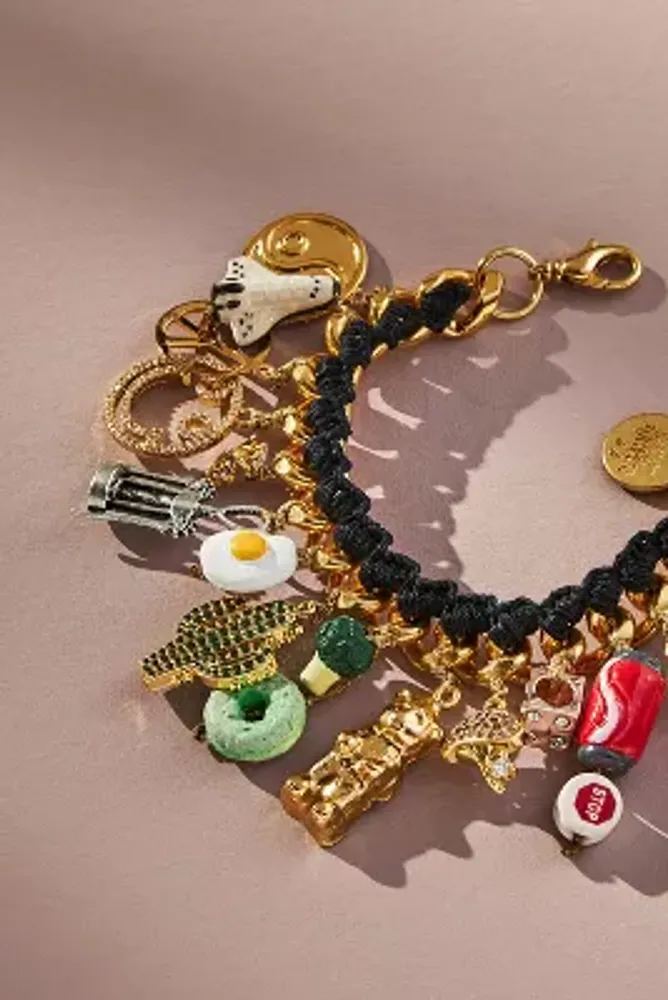 Venessa Arizaga Spaced Out Charm Bracelet