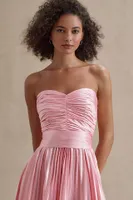 AMUR Khloe Sweetheart Asymmetrical Dress