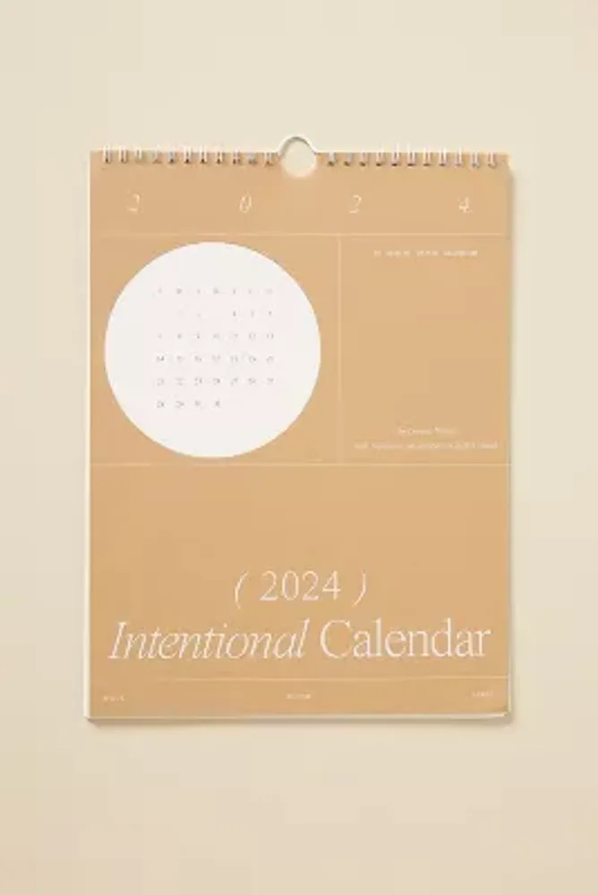 Intentional Calendar 2024