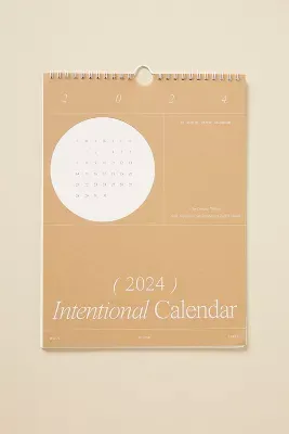 Intentional Calendar 2024