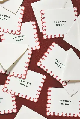Amy Heitman Joyeux Noels Boxed Greeting Cards, Set of 8