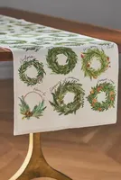 Types of Wreaths Table Runner