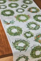 Types of Wreaths Table Runner