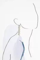 BaubleBar Pavé Stud Drop Earrings